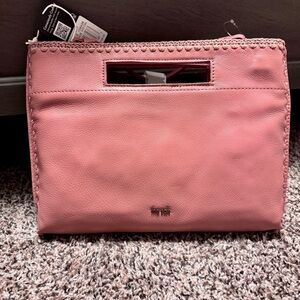 NWT The Sak Linden pink leather convertible bag